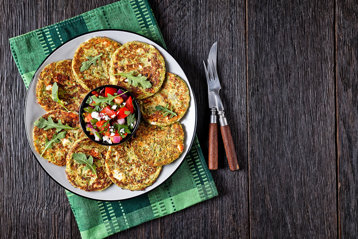 frittelle di zucchine