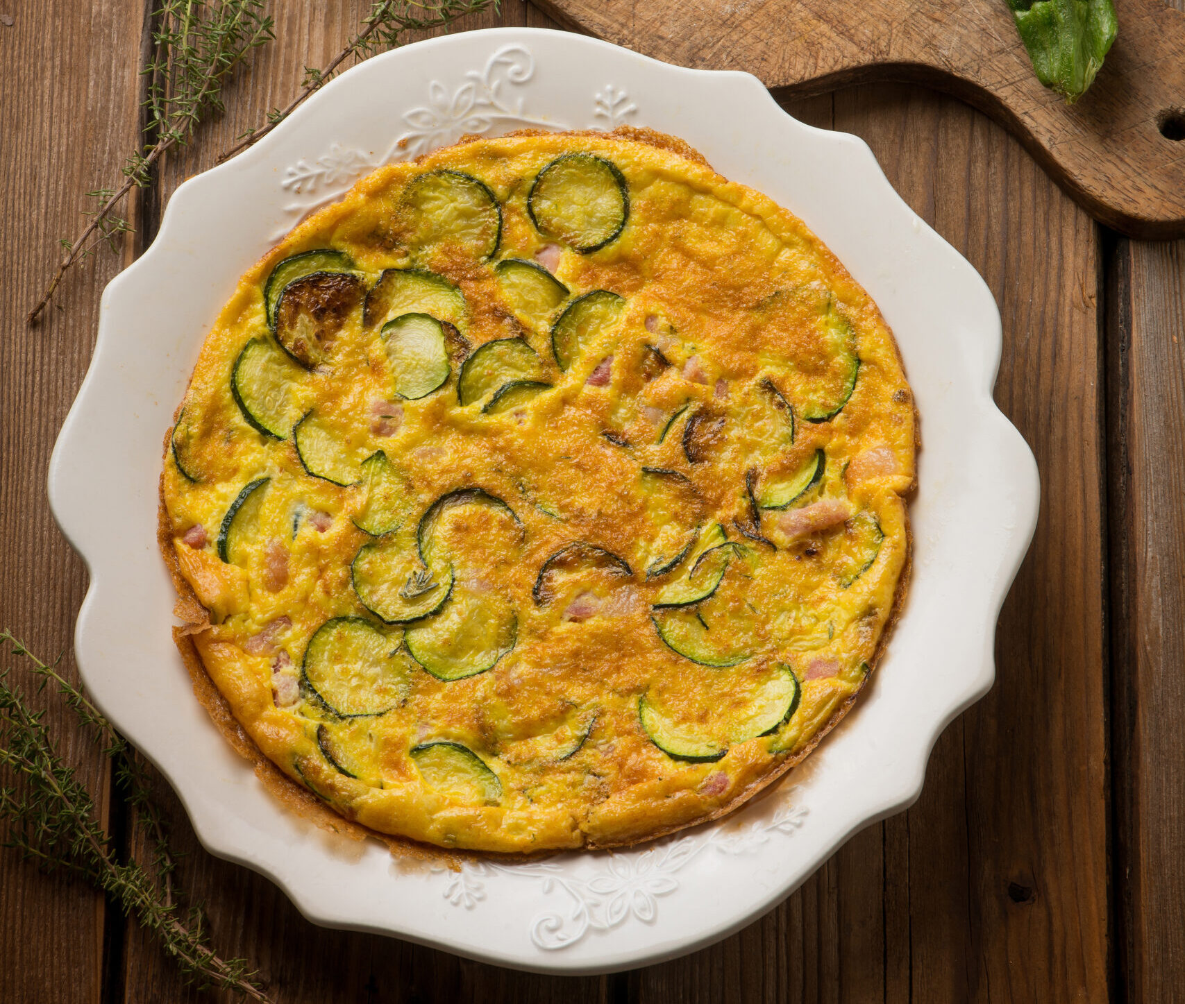 frittata alle zucchine